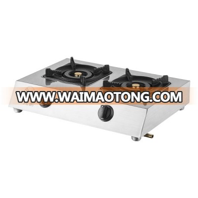 2 burners gas stove for hotel, restaurant and family  YIUAN YY-BZL-J02